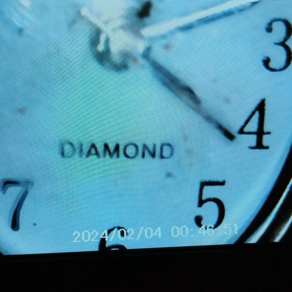 Diamond Silver Watch